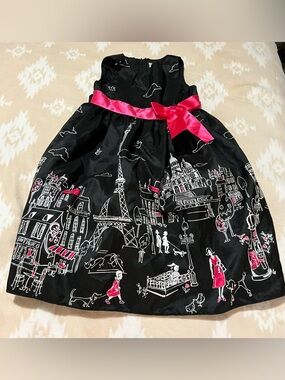 Rare Editions Paris Themed Dress ✨